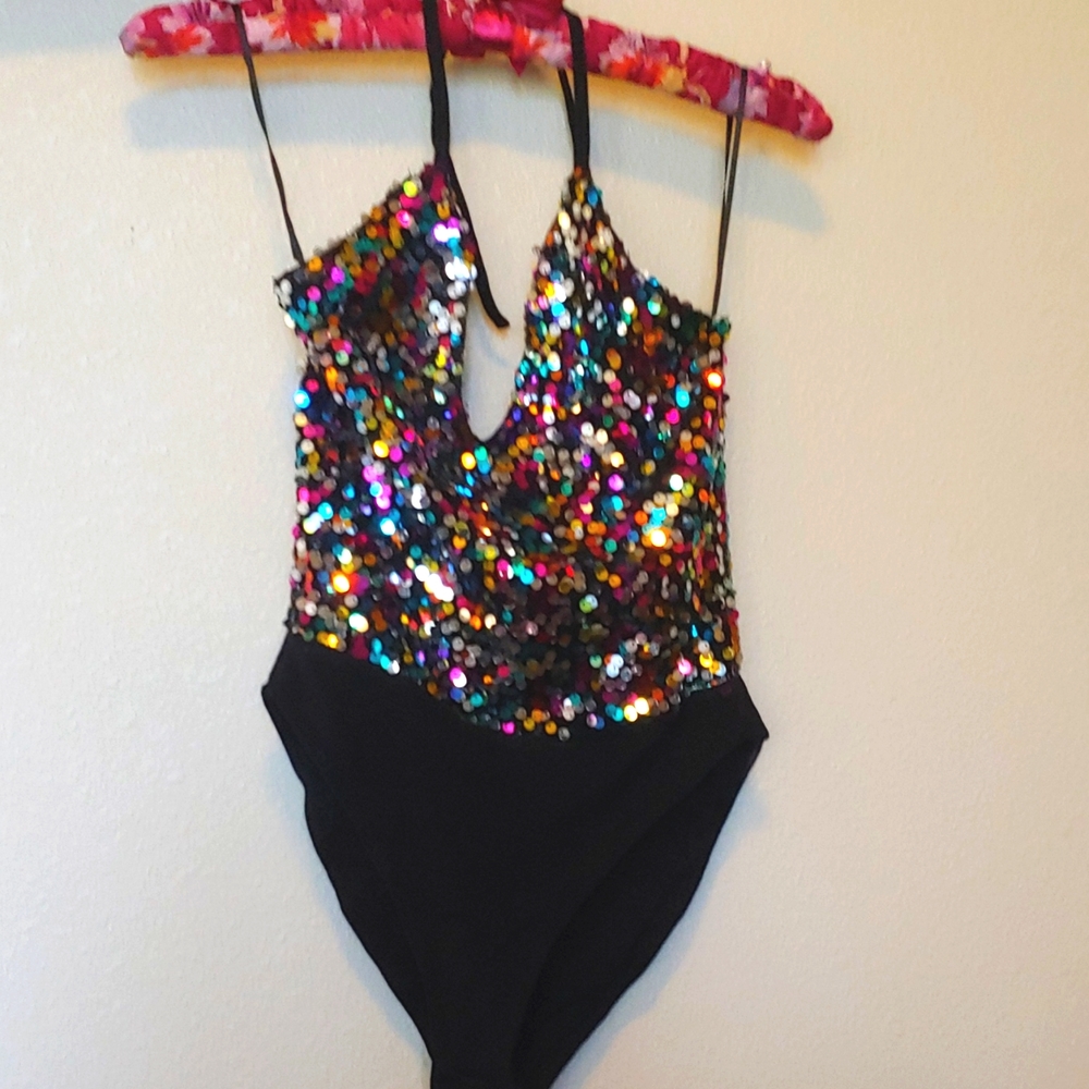 TopShop Sequin One Piece